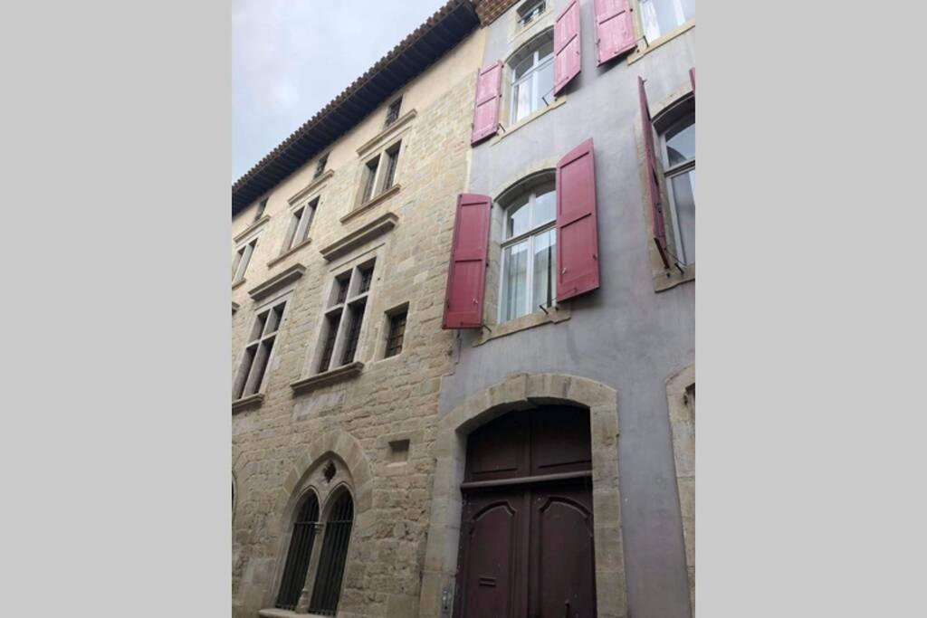 Bel Appartement Avec Cour Au Coeur De La Bastide Carcassonne Bagian luar foto