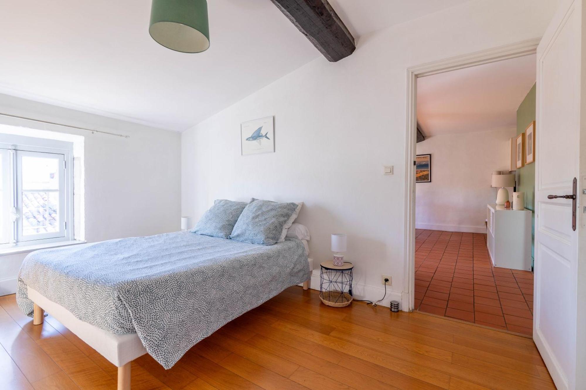 Bel Appartement Avec Cour Au Coeur De La Bastide Carcassonne Bagian luar foto