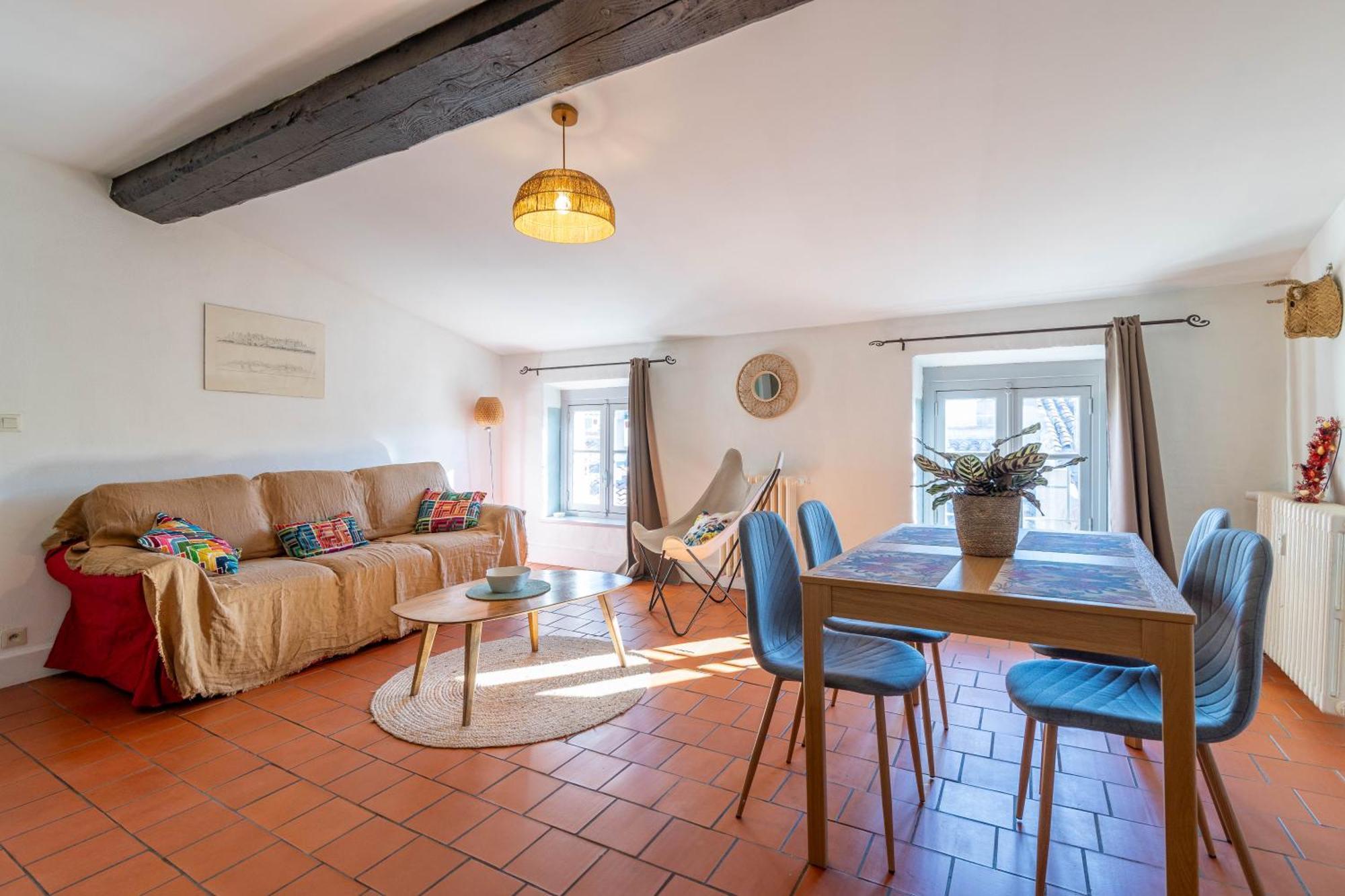 Bel Appartement Avec Cour Au Coeur De La Bastide Carcassonne Bagian luar foto