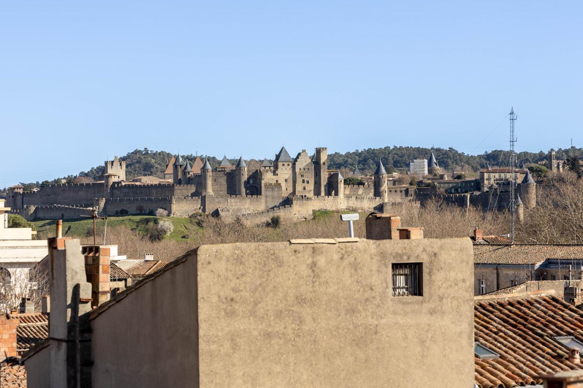 Bel Appartement Avec Cour Au Coeur De La Bastide Carcassonne Bagian luar foto