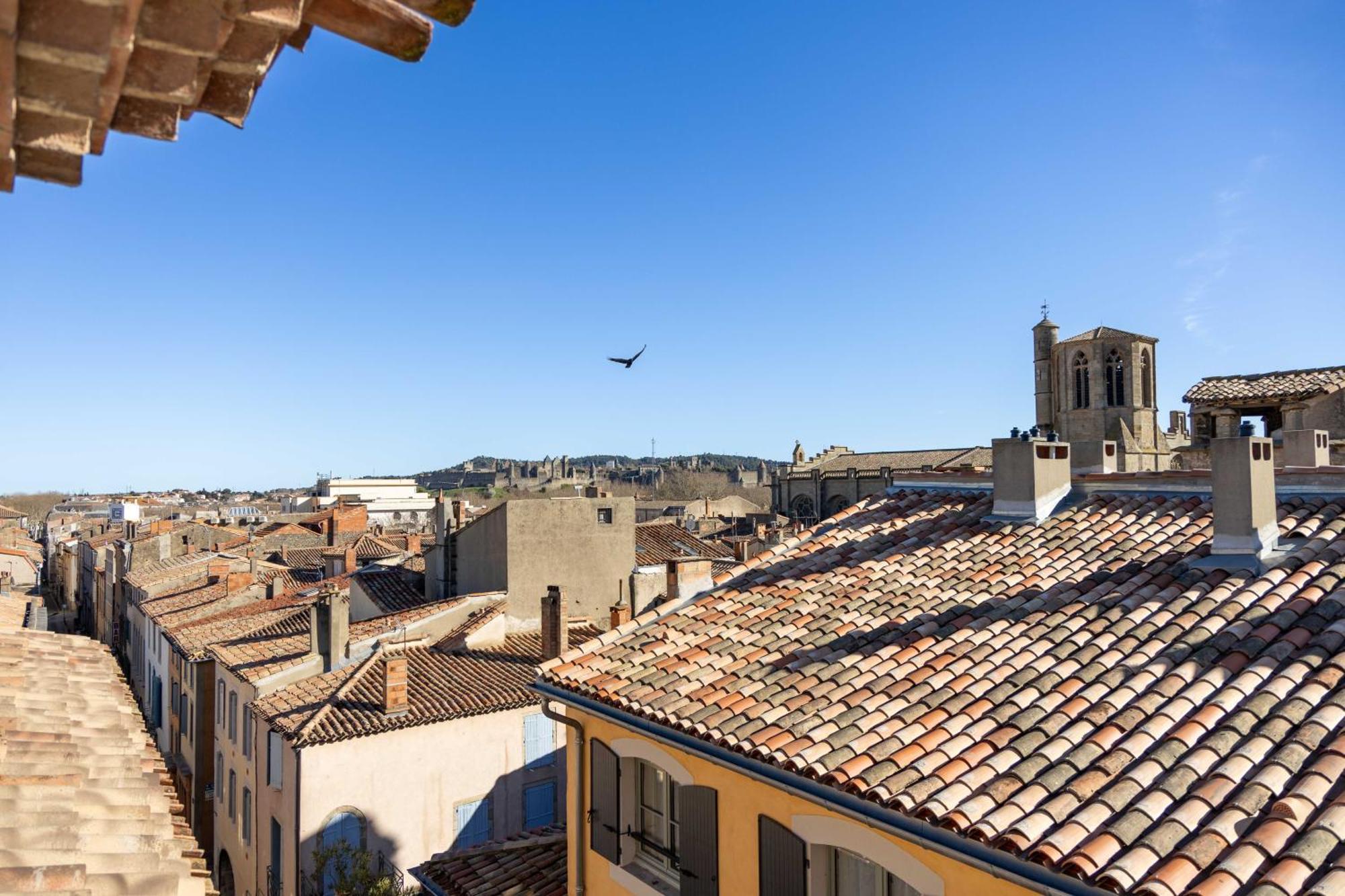 Bel Appartement Avec Cour Au Coeur De La Bastide Carcassonne Bagian luar foto